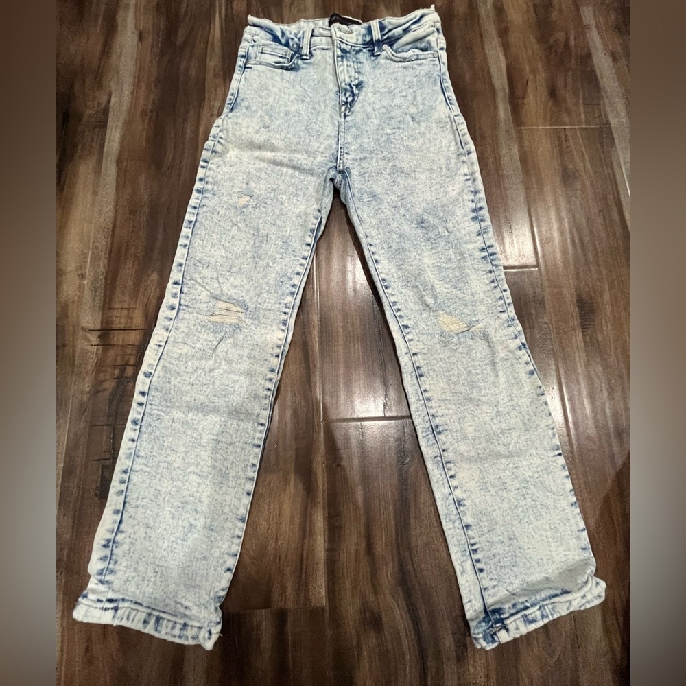 Kendall & Kylie Light Blue Straight Leg Jeans